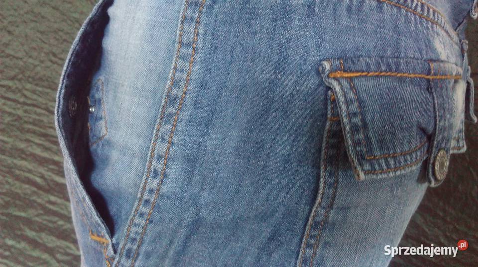 SPODENKI jeans HM LOGG r 3638 damskie NOWE H&M Odzież damska