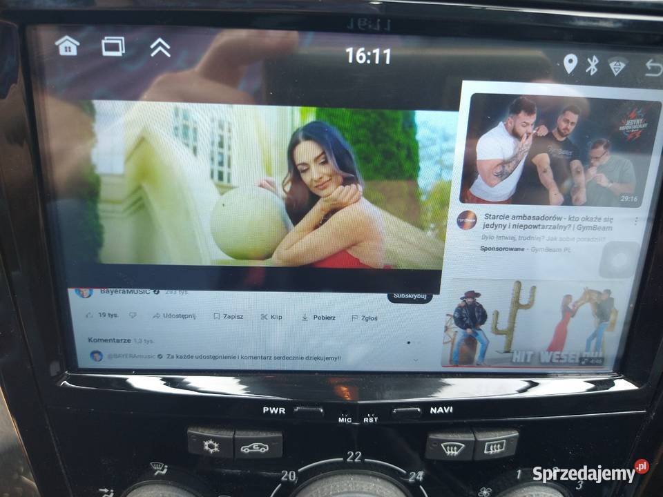 Radio Opel Astra H Android 13 2GB 32GB GPS WiFi