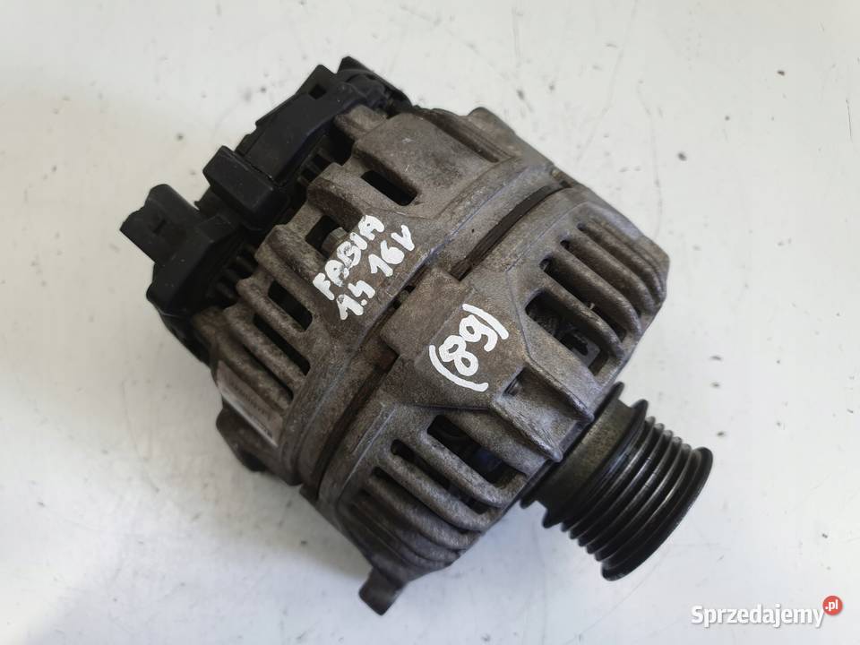ALTERNATOR Skoda Fabia II 14 16V bosch Układ elektryczny silnika lubelskie Chełm