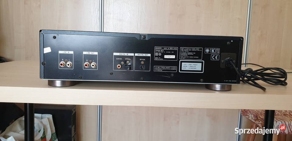 SONY MINIDISC PLAYER MDSJA3ES małopolskie Nowy Sącz