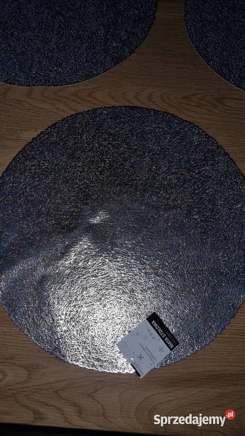 Podkładki Srebne Dekoracje i ozdoby