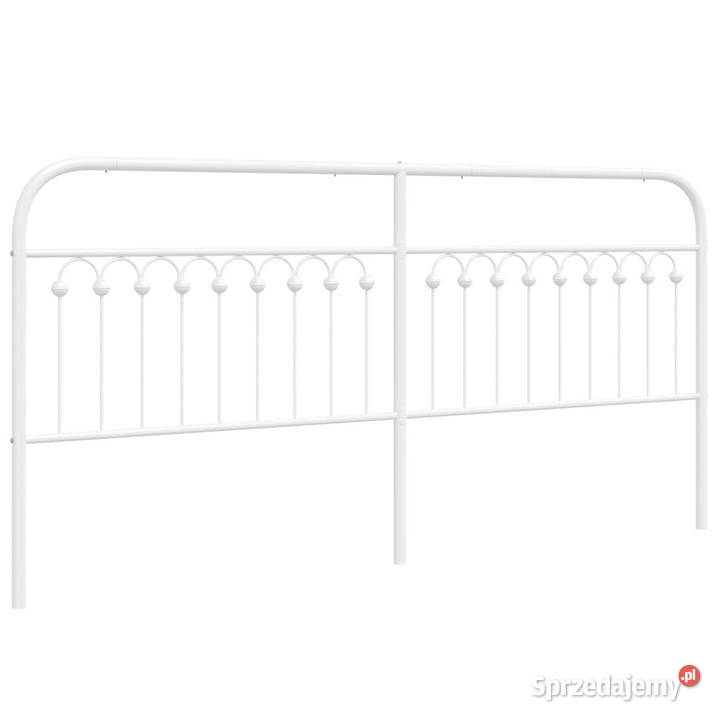 Metalowe wezgłowie białe 200 WM376687 Warszawa sprzedam