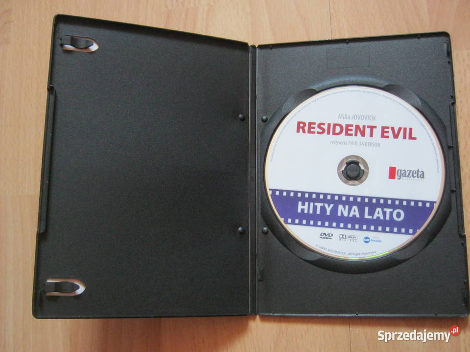 Resident evil DVD Szczecin