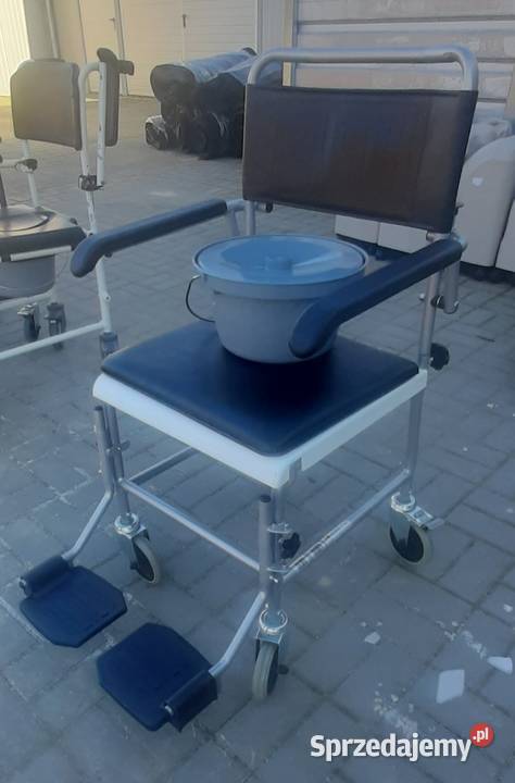 Krzesła i wózki toaletowe i kąpielowe różne Syców sprzedam