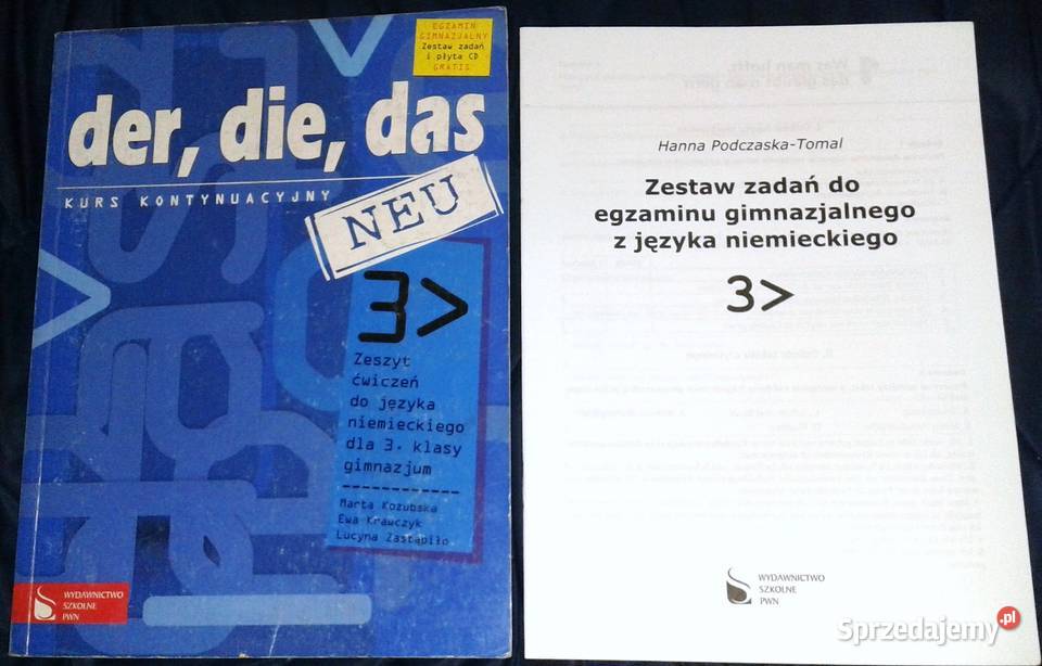 Der die das Neu 3 Zeszyt ćwiczeń Kurs