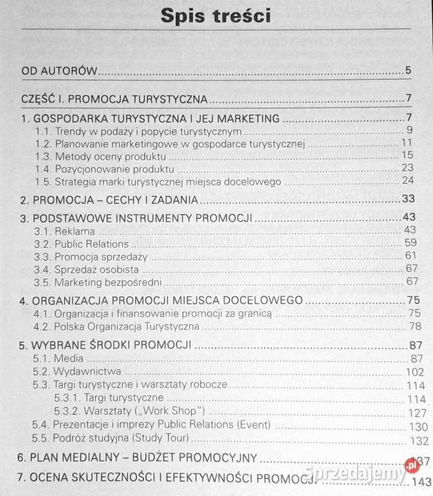 PDF Promocja i informacja w turystyce ZKruczek Pozostałe sprzedam