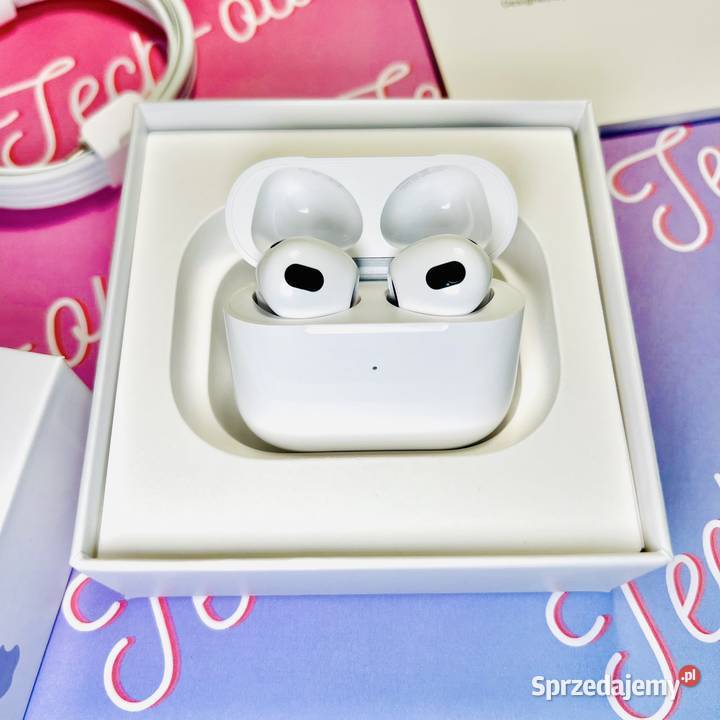 Apple AirPods 3 generacji Nowe OUTLET Słuchawki Olsztyn