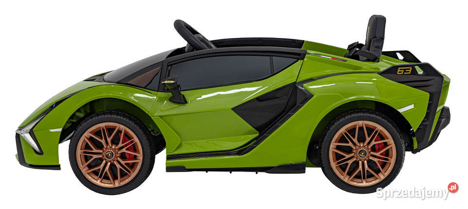 Lamborghini SIAN Zielony Auto na Akumulator 12V Łopuszno sprzedam