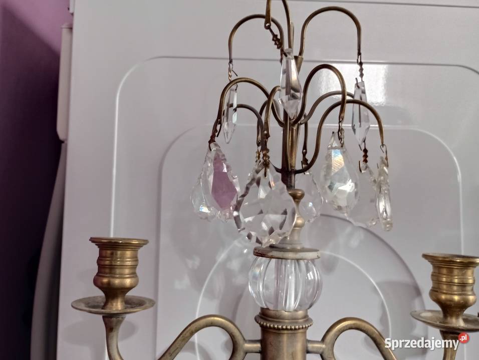 Świecznik mosiężny sprzedam