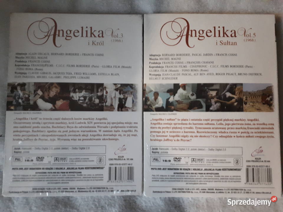Angelika Michele Mercier kolekcja 2 DVD Pruszków