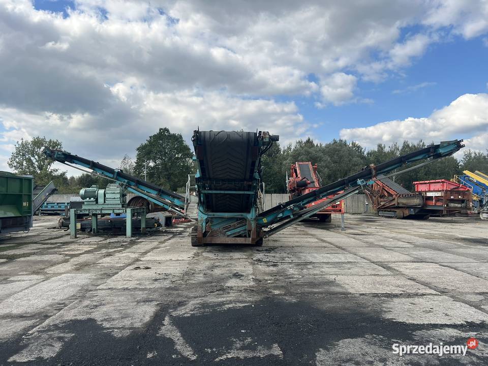 Przesiewacz Powerscreen Warrior 800 Pozostałe Zator