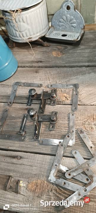 Stare okucie okna skrzynkowego sprzedam