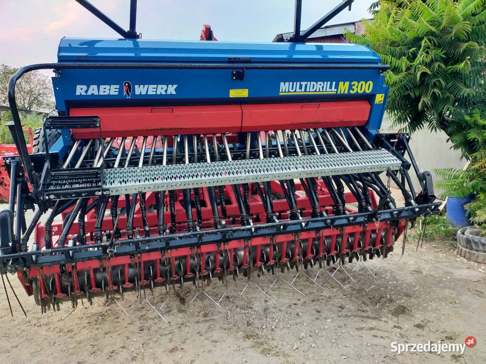 Siewnik Rabwerk Multidrill M300 Maszyny rolnicze Grabica