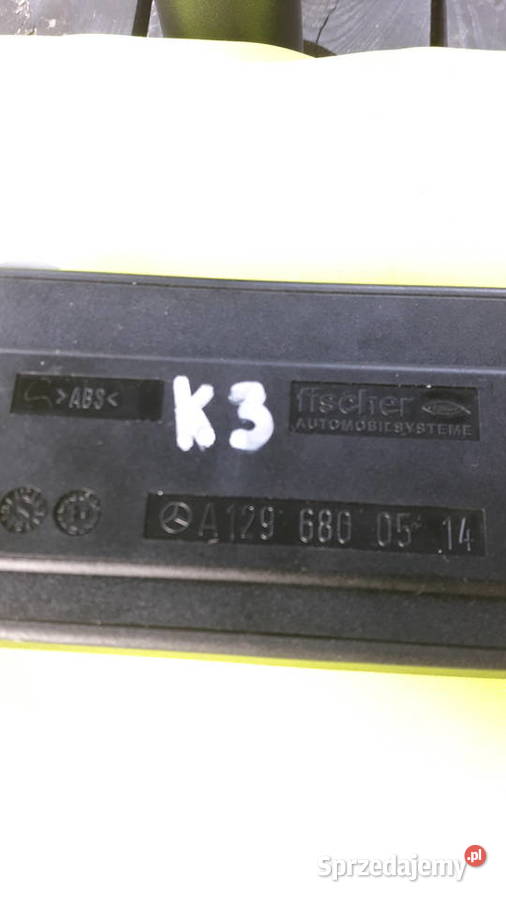 Mercedes R129 W202 W210 R170 A1296800514 schowek Wyposażenie wnętrza