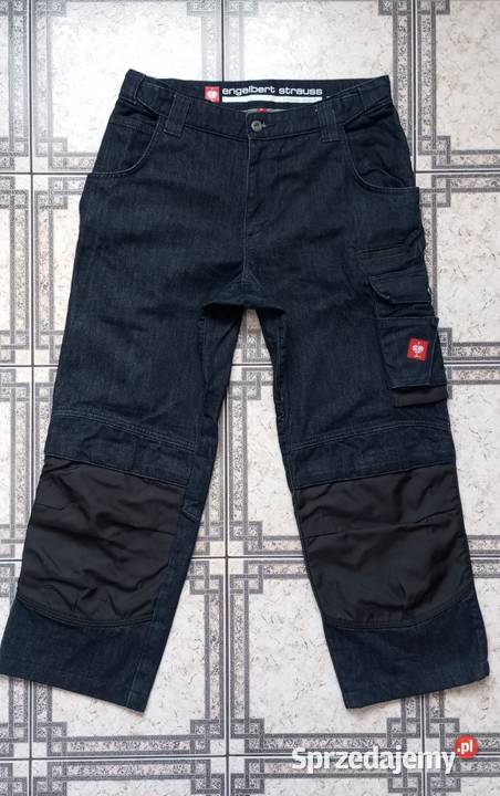 Engelbert Strauss jeans spodnie robocze jeansowe Rozmiar L Pozostałe Sędziszów Małopolski