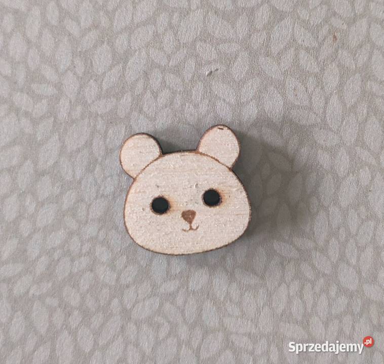 5x guzik drewno grawer 2 hand made guz6 Tczew