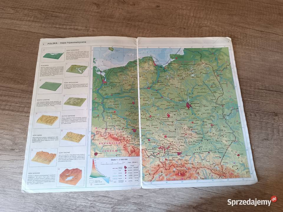 Atlas geograficzny do szkoły podstawowej Rzeszów