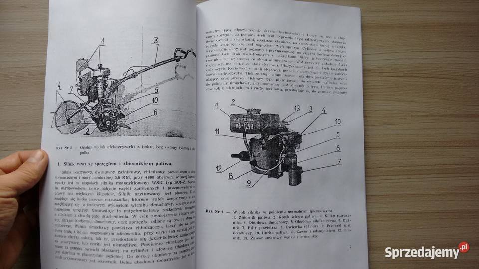 Mrówka m3 125B instrukcja obsługi Stalowa Wola