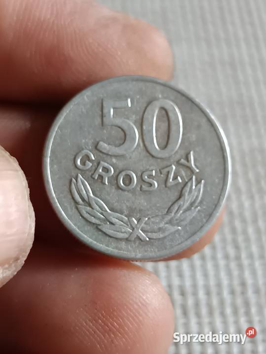 Sprzedam monete 50 groszy 1949 jj mala skretka Chełm