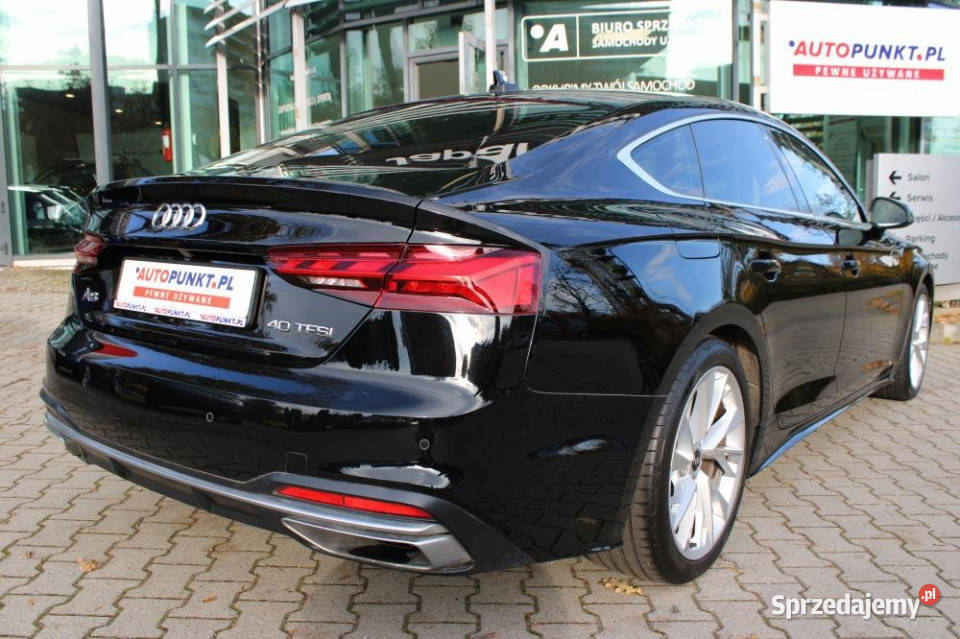 Audi A5 2022r Gwarancja IWŁ ASO FV23 Kamery Chorzów