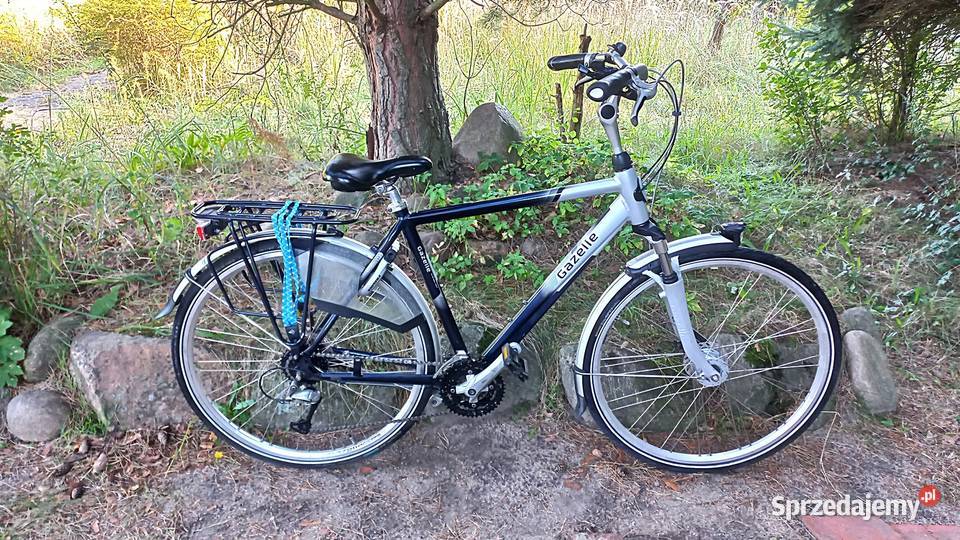 Alu Rower Miejski Męski Gazelle Orange T24 Wołów