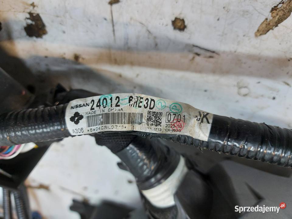 Nissan XTRAIL T33 IV 2023r 15 VCT Wiązka komory dolnośląskie sprzedam