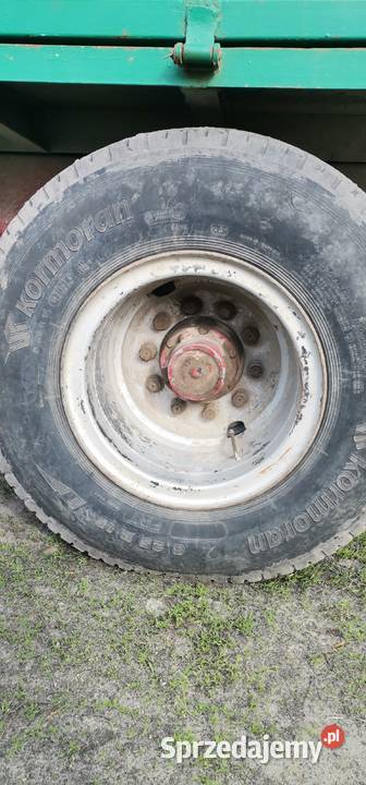 Przyczepka rolnicza jednososiowa 4 tony Przyczepy rolnicze Piaski