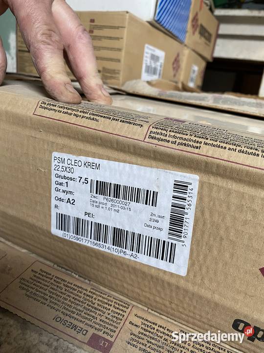 Płytki CLEO KREM 225x30 Dom i Ogród Duszniki