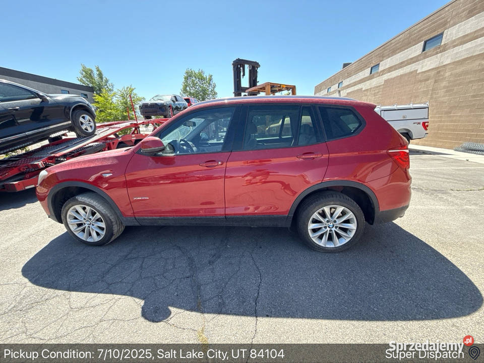 BMW X3 Xdrive uszkodzony silnik Rok produkcji 2014 Warszawa