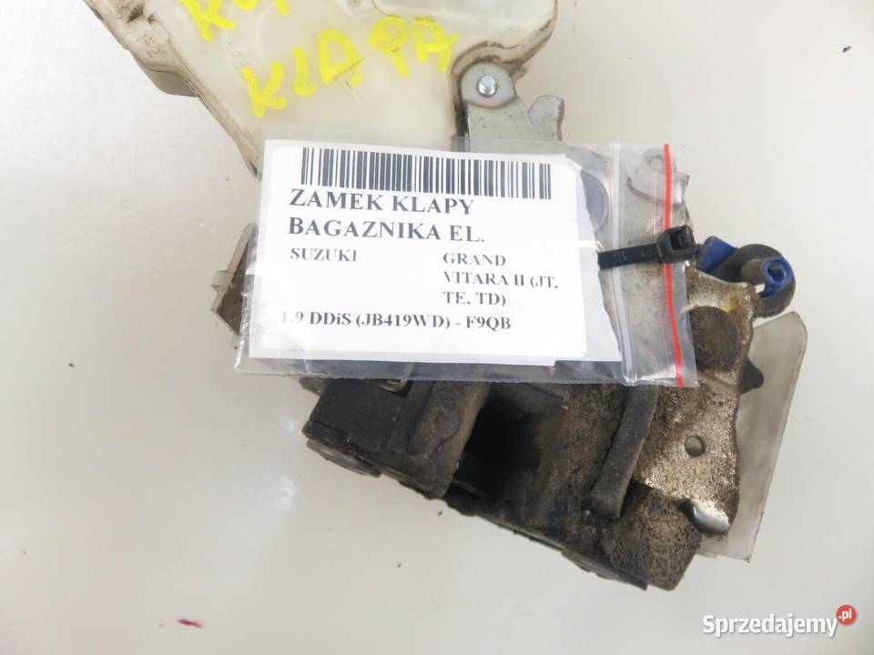 ZAMEK KLAPY SUZUKI GRAND VITARA II JT TE TD małopolskie