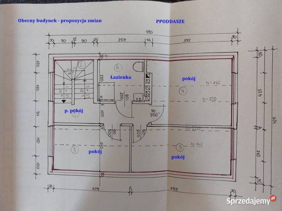 Działka 10a z pozwoleniem na budowę kanalizacja Maszków