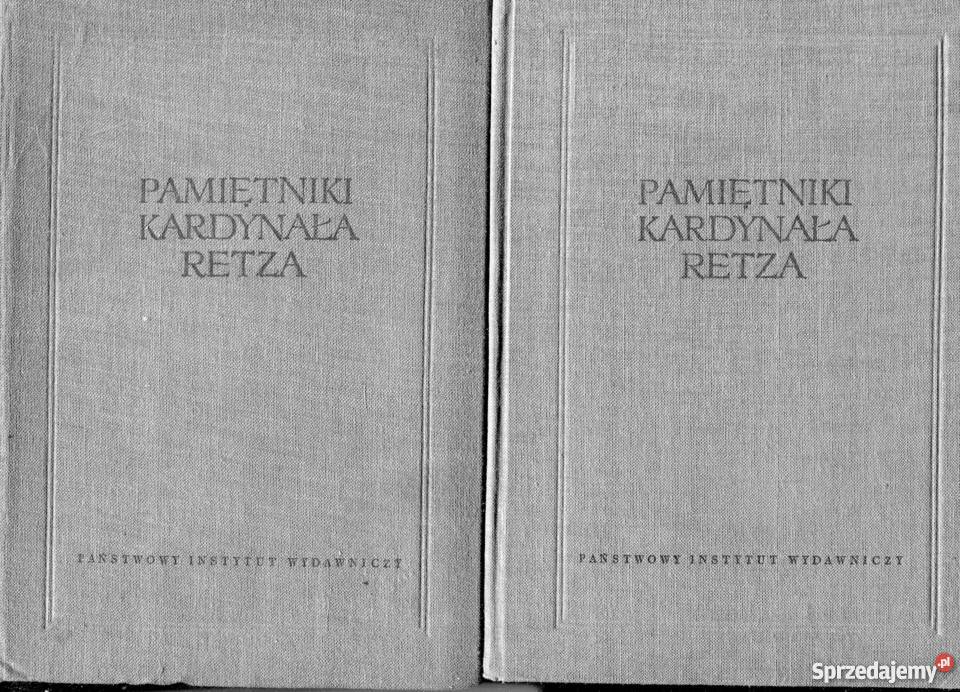 Pamiętniki kardynała Retza T12 Pozostałe