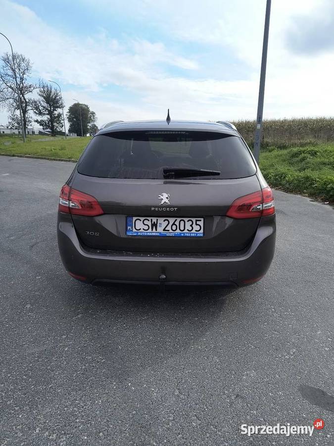 Peugeot 308 T9 12 benzyna 2014r Świecie