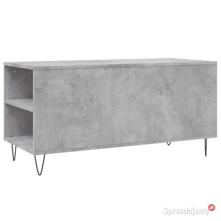 Stolik kawowy szarość betonu 102x445x50 WM831000 mazowieckie
