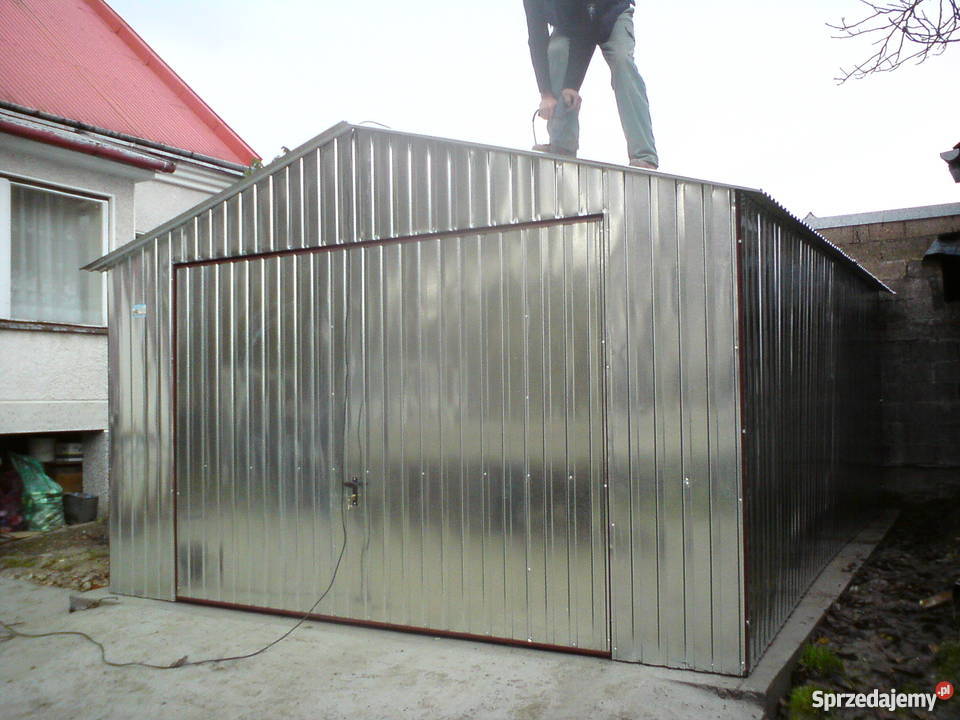GARAŻ BLASZANY BLASZAK NA WYMIAR TANIO
