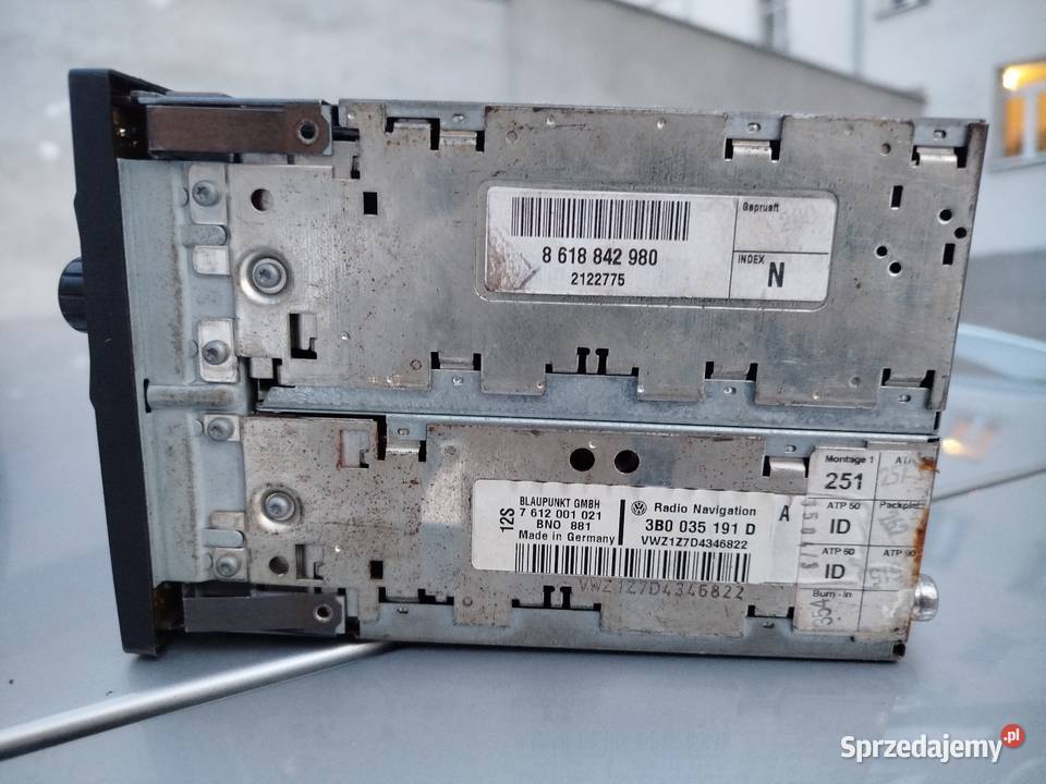 Radio 2din Passat B5 oryginał Łódź sprzedam