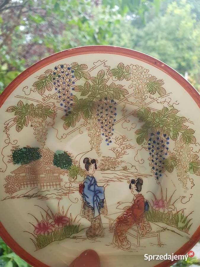 4 japońskie filiżanki Myszków sprzedam