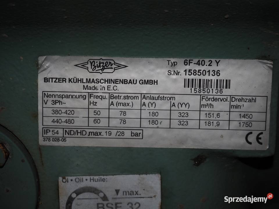 Arco Wielosprężarkowy zestaw chłodniczyKompresor Krotoszyn sprzedam