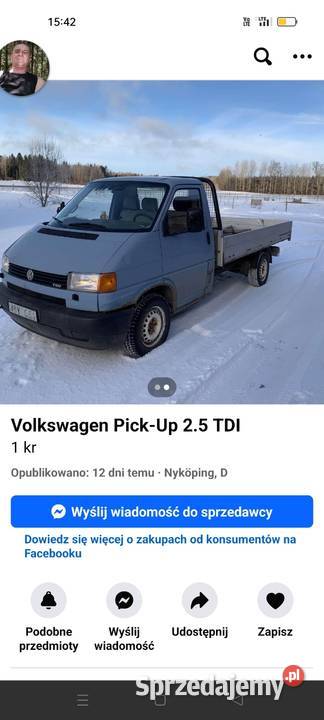 Volkswagen Transporter T4 karoseria z dokumentami