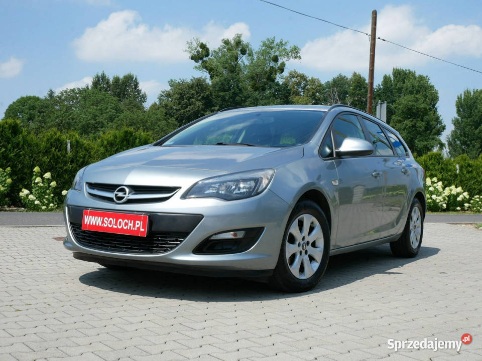 Opel Astra 14 100 Gaz LPG Eu5 Kombi Enjoy szary Goczałkowice-Zdrój sprzedam