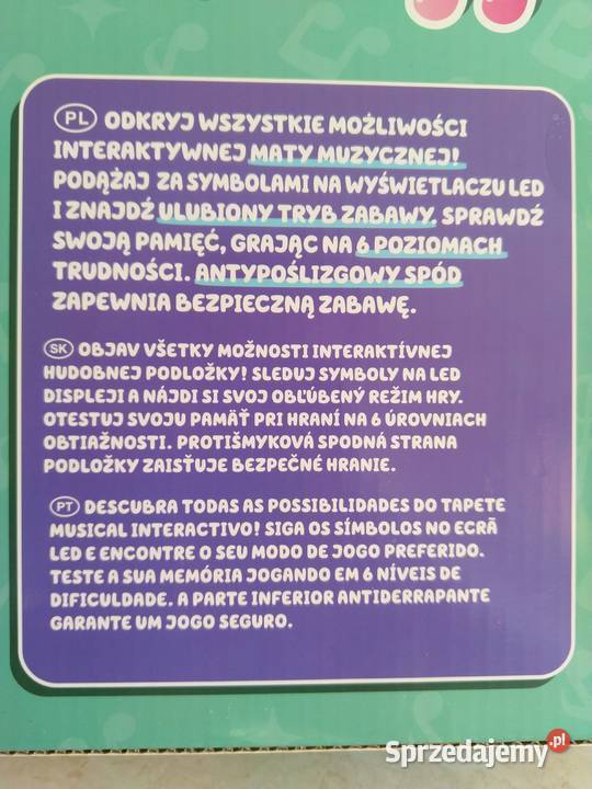 OKAZJA Mata muzyczna interaktywna taneczna 100 x Zabrze