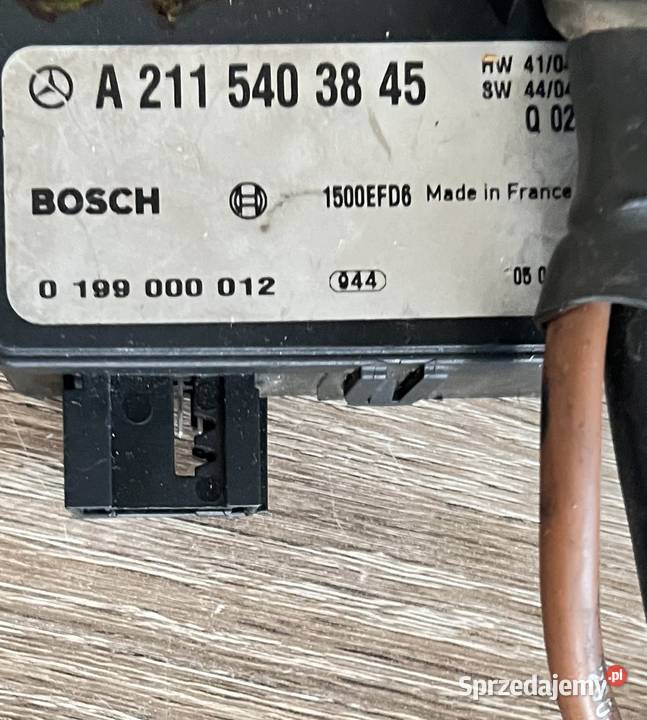 MERCEDES E W211 W219 20022009r MODUŁ AKUMULATORA osobowe Sosnowiec