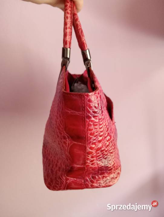 Walter Valentino Italy torebeczka vintage skóra Kielce