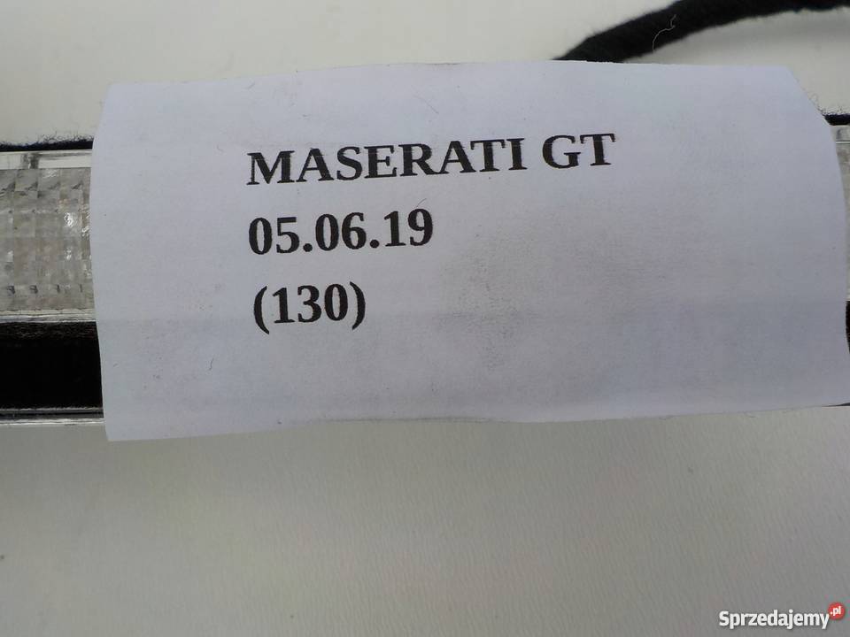 TRZECIE ŚWIATŁO STOP MASERATI GRANTURISMO Nowy Tomyśl