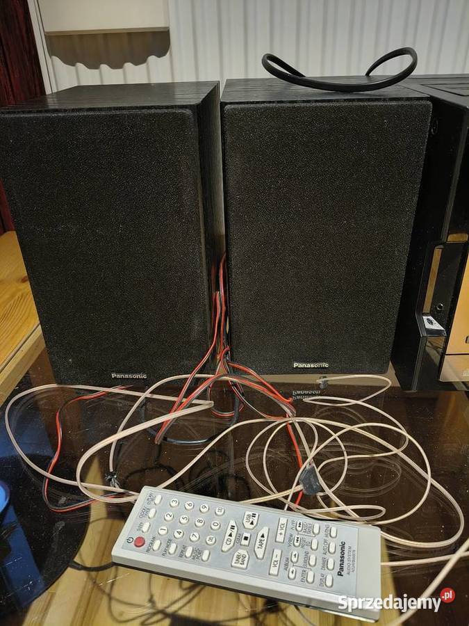 Wieża Panasonic SAPM46 działająca