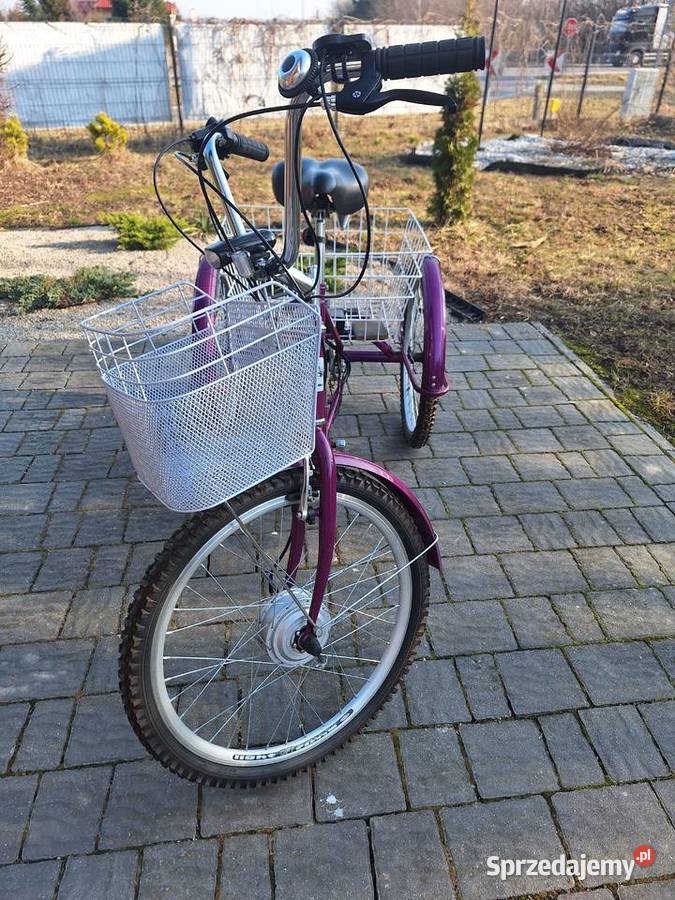 Rower elektryczny trójkołowy Rehtime Lublin