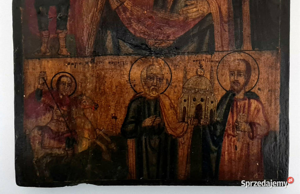 Ikona dwupolowa Matka Boża 0001 Warszawa