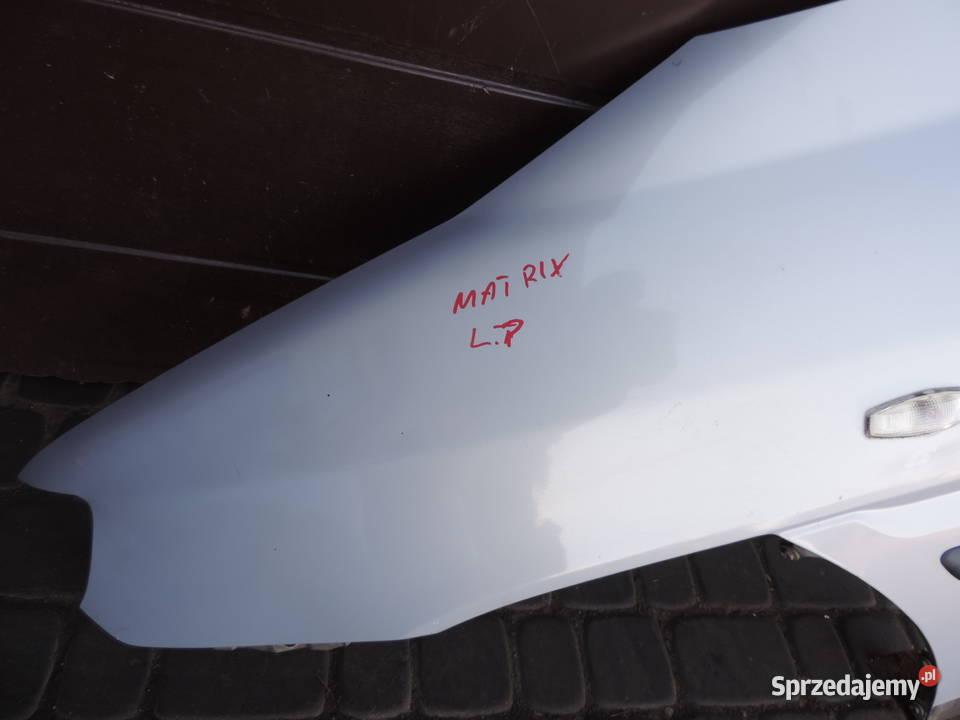 BŁOTNIK LEWY PRZÓD HYUNDAI MATRIX KOLOR SJ Nowy Sącz sprzedam