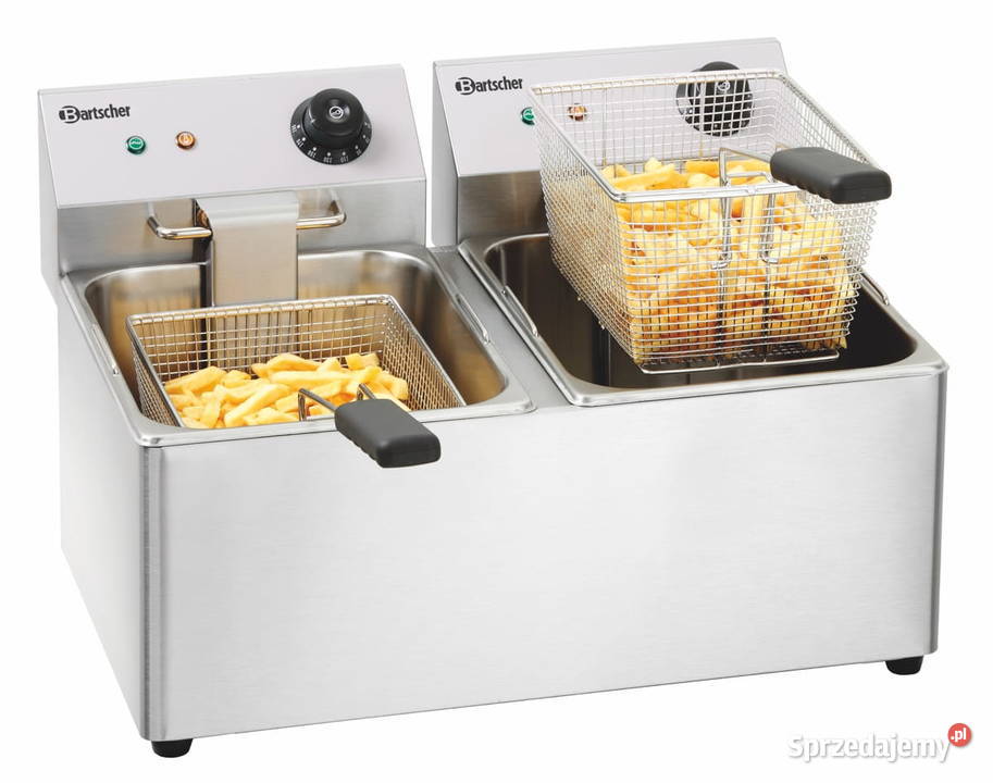 Podwójna frytownica o pojemności 2x8l Snack IV śląskie Częstochowa