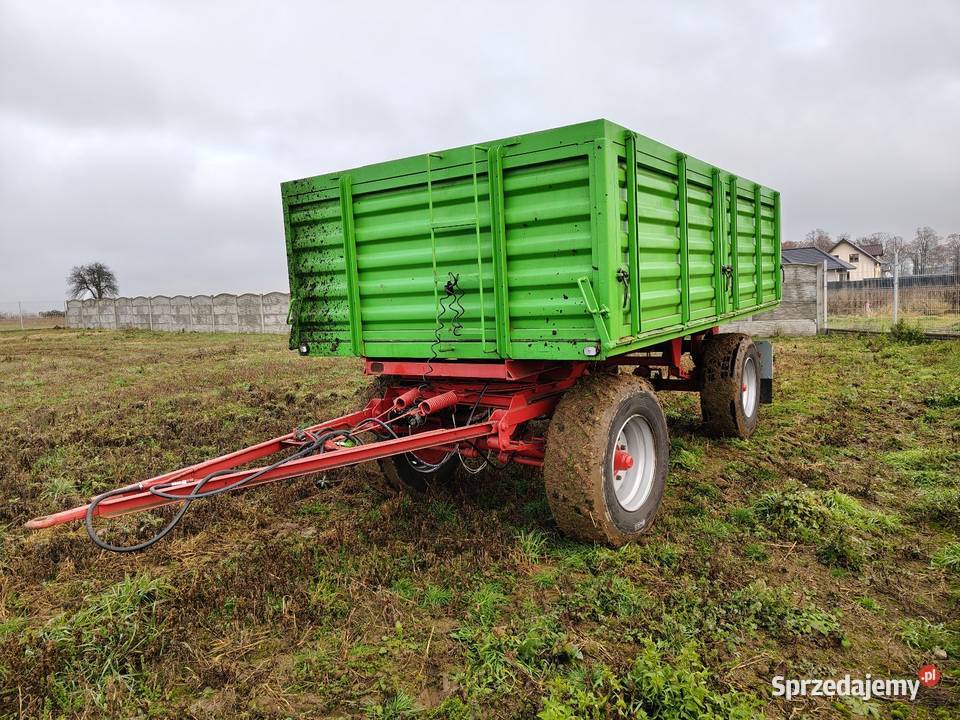 Przyczepa wywrotka zarejestrowana hl6011 Rolnictwo Kostrzyn nad Odrą